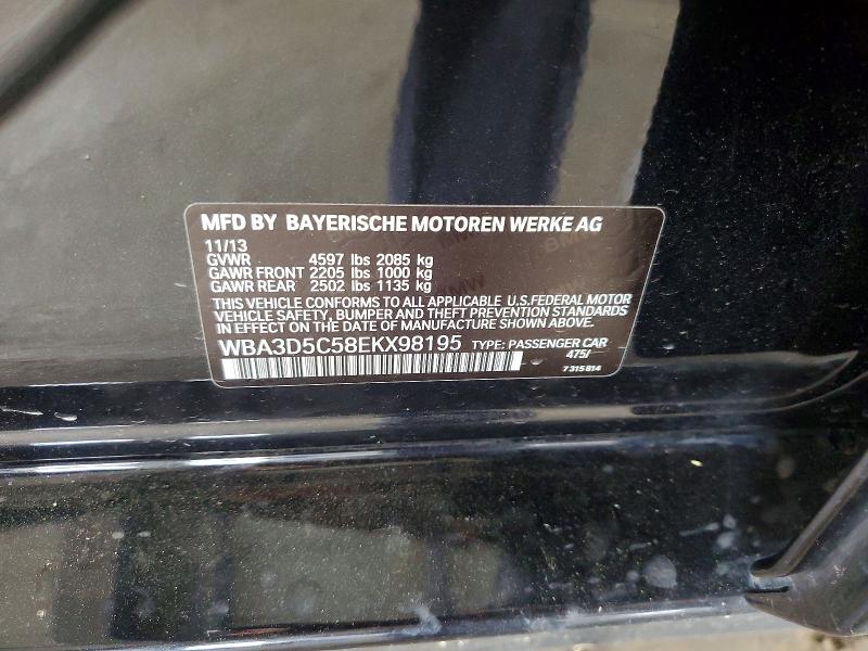 Продажа на аукционе авто 2014 Bmw 328, vin: WBA3D5C58EKX98195, номер лота: 48190756