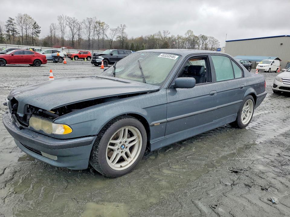 Aukcja sprzedaży 2001 Bmw 740, vin: WBAGG83451DN89674, numer aukcji: 46333546