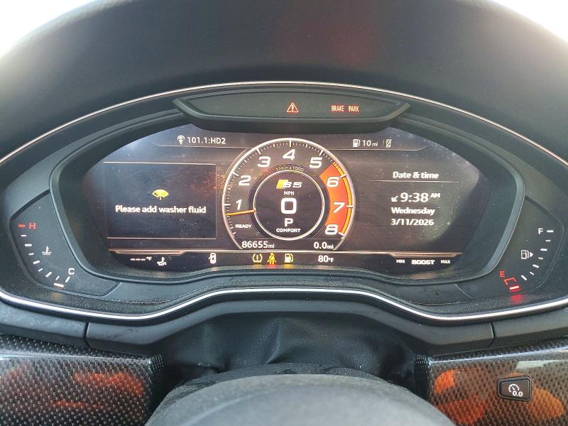 Продаж на аукціоні авто 2018 Audi S5, vin: WAUP4AF59JA077177, номер лоту: 45805846