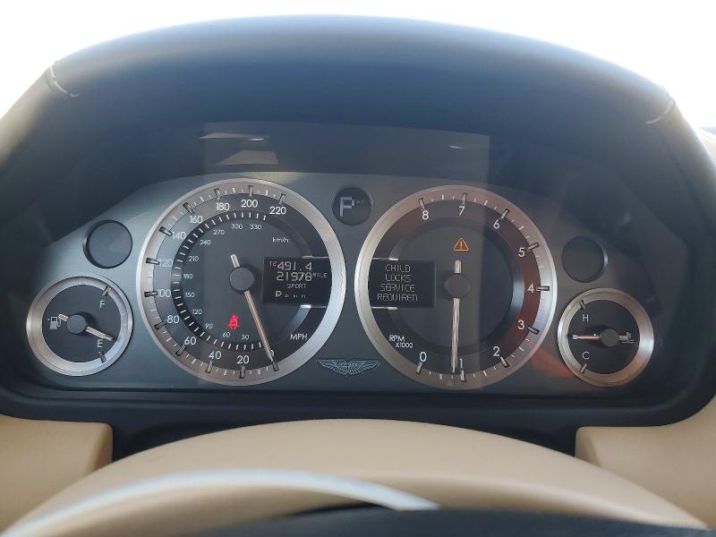2011 Aston Martin Rapide მანქანა იყიდება აუქციონზე, vin: SCFHDDAJ2BAF00975, აუქციონის ნომერი: 46390746