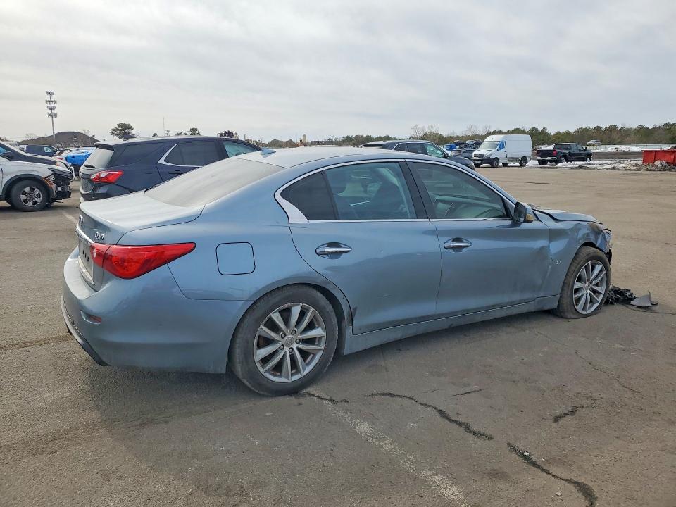 2015 Infiniti Q50 მანქანა იყიდება აუქციონზე, vin: JN1BV7AR0FM406591, აუქციონის ნომერი: 78716985