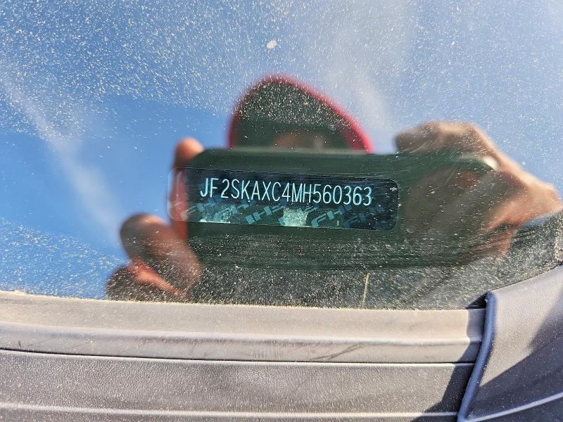 48040706 :رقم المزاد ، JF2SKAXC4MH560363 vin ، 2021 Subaru Forester مزاد بيع