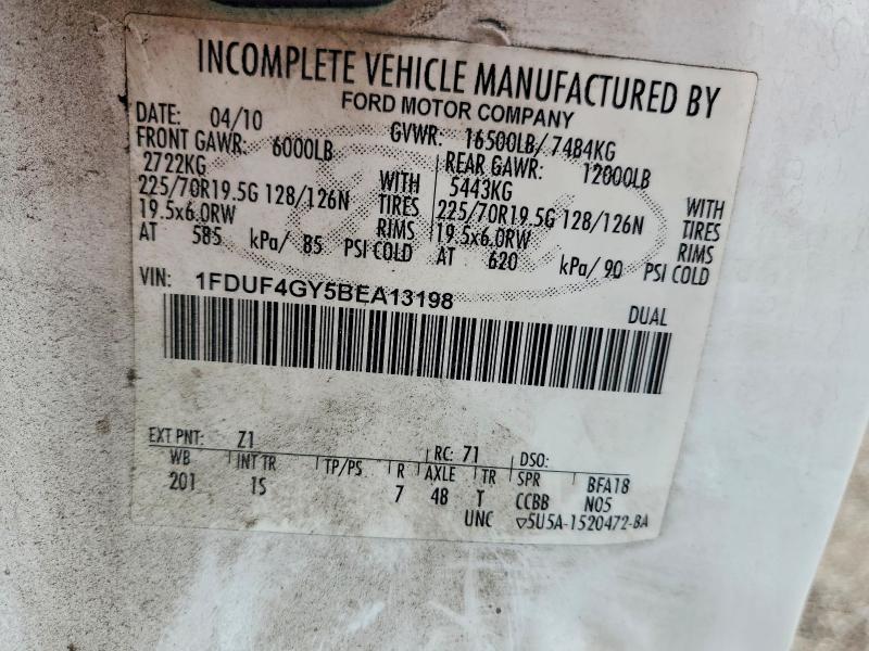 Продажа на аукционе авто 2011 Ford F450, vin: 1FDUF4GY5BEA13198, номер лота: 76918045