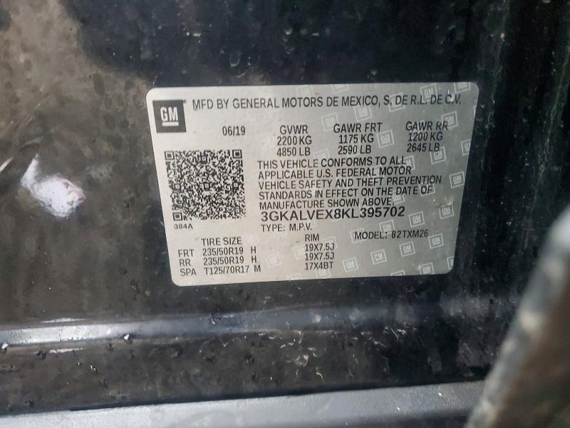 Aukcja sprzedaży 2019 Gmc Terrain, vin: 3GKALVEX8KL395702, numer aukcji: 45453586