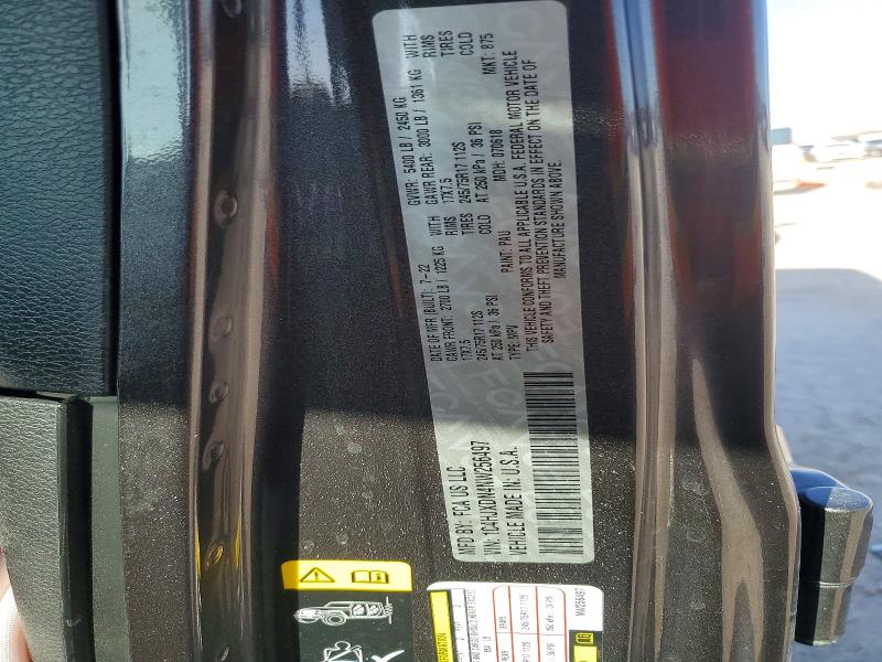 47693176 :رقم المزاد ، 1C4HJXDN4NW256497 vin ، 2022 Jeep Wrangler Unlimited مزاد بيع