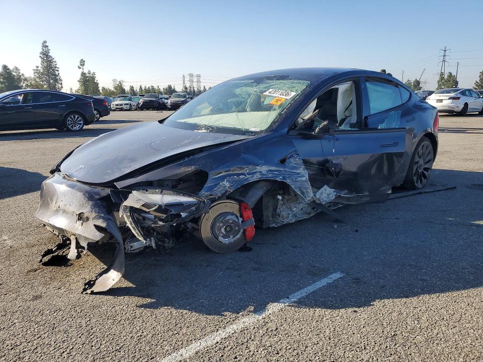 Aukcja sprzedaży 2023 Tesla Model 3, vin: 5YJ3E1EC9PF714244, numer aukcji: 42011036