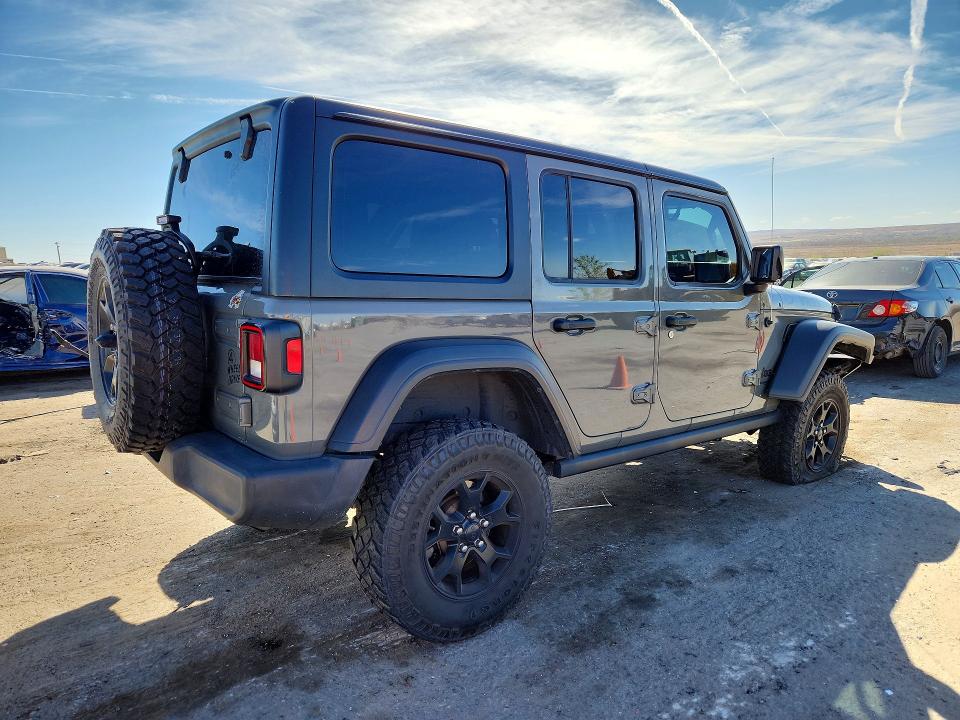 Auction sale of the 2020 Jeep Wrangler Unlimited, vin: 1C4HJXDG5LW169013, lot number: 45540466
