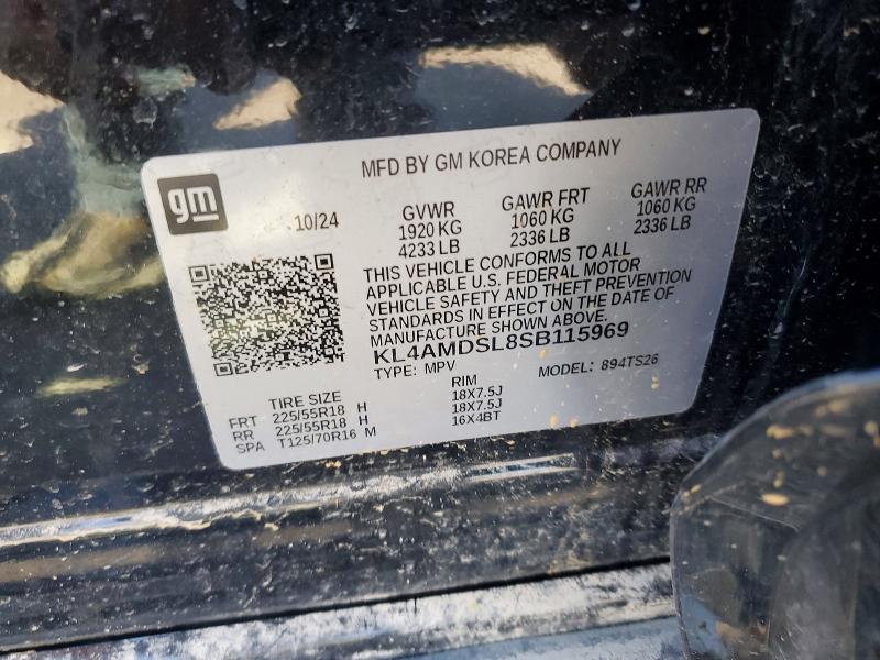 45809536 :رقم المزاد ، KL4AMDSL8SB115969 vin ، 2025 Buick Encore Gx مزاد بيع