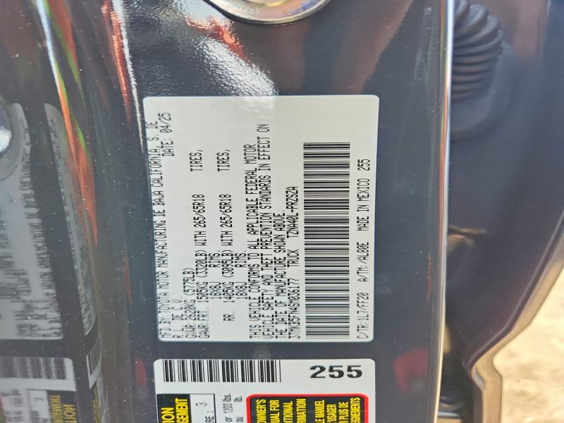 46687136 :رقم المزاد ، 3TMKB5FN4SM036177 vin ، 2025 Toyota Tacoma مزاد بيع