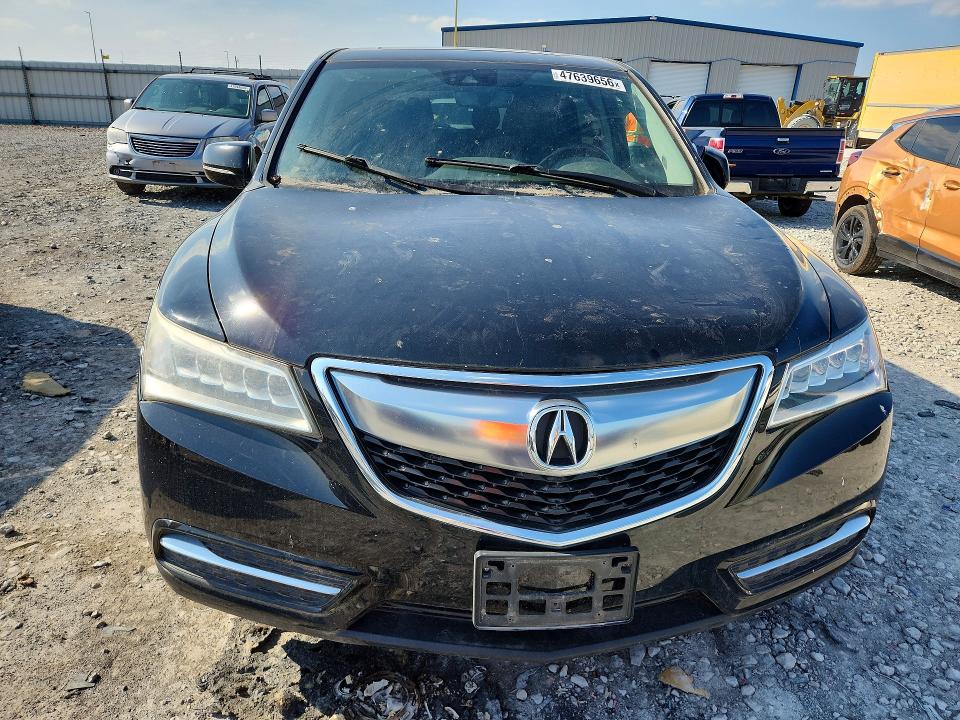 2016 Acura Mdx მანქანა იყიდება აუქციონზე, vin: 5FRYD4H44GB045166, აუქციონის ნომერი: 47639656