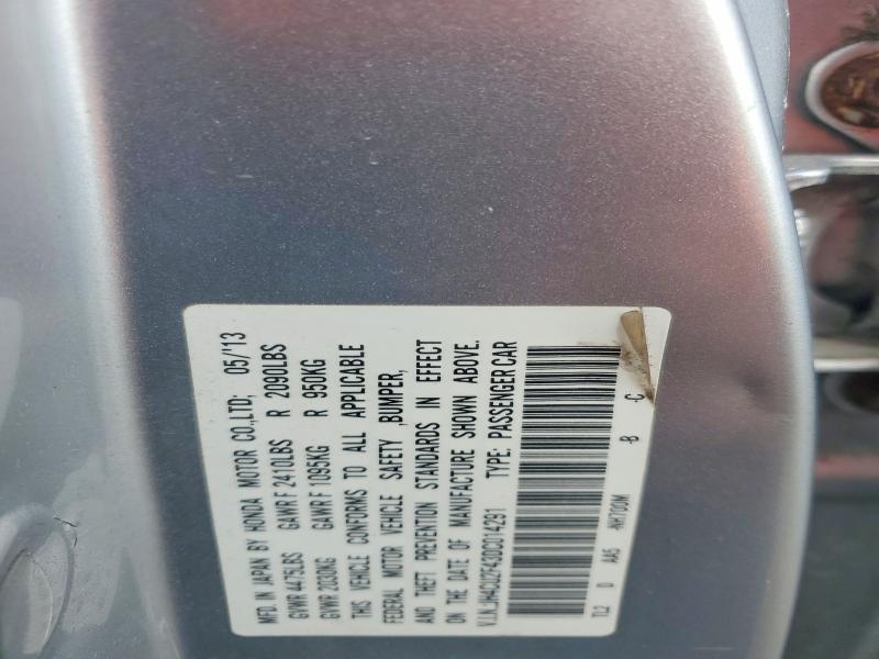 Aukcja sprzedaży 2013 Acura Tsx, vin: JH4CU2F43DC014291, numer aukcji: 46342186