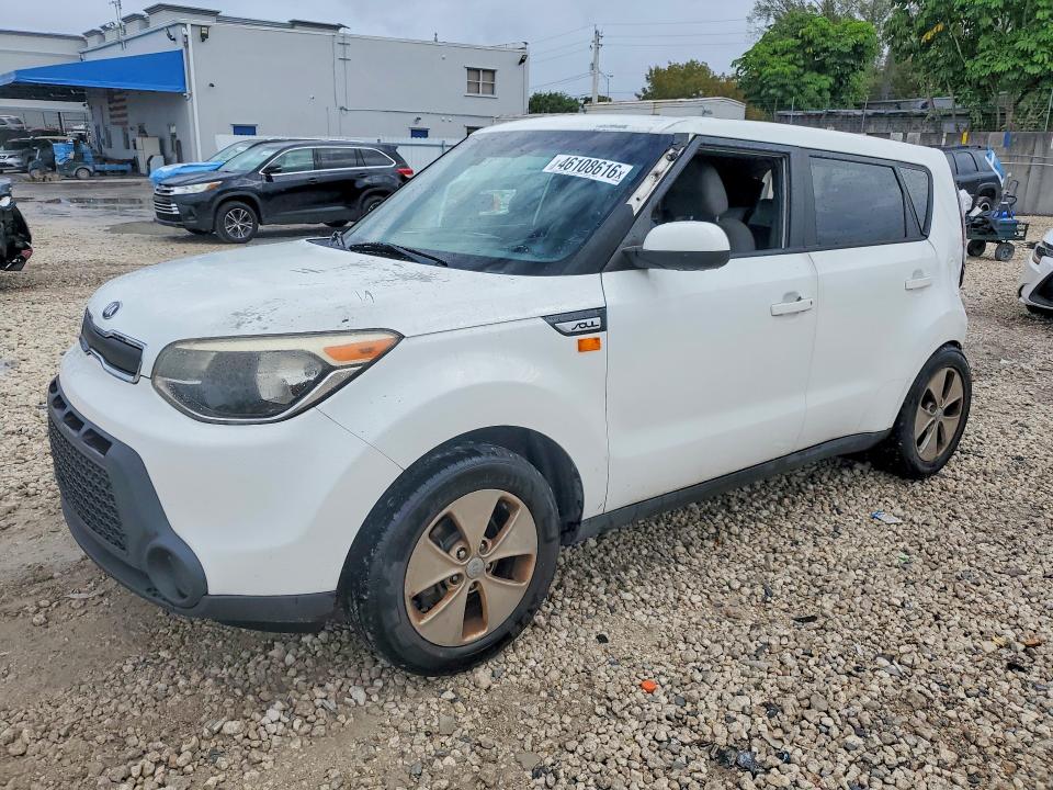 2016 Kia Soul მანქანა იყიდება აუქციონზე, vin: KNDJN2A22G7276473, აუქციონის ნომერი: 46108616