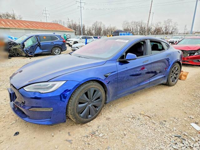 46381656 :رقم المزاد ، 5YJSA1E50NF463667 vin ، 2022 Tesla Model S مزاد بيع