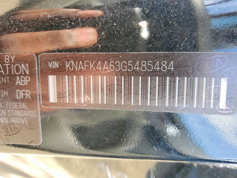 2016 Kia Forte მანქანა იყიდება აუქციონზე, vin: KNAFK4A63G5485484, აუქციონის ნომერი: 79720895