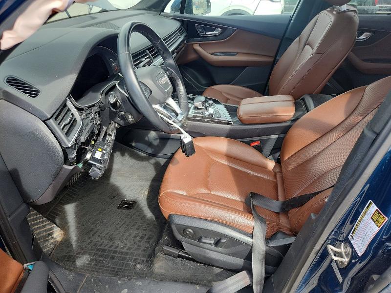 Продажа на аукционе авто 2018 Audi Q7, vin: WA1VAAF75JD050166, номер лота: 45667396