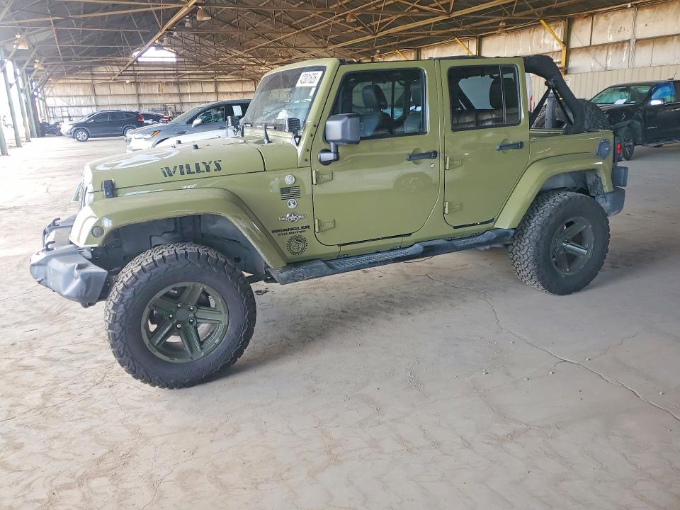 2013 Jeep Wrangler Unlimited მანქანა იყიდება აუქციონზე, vin: 1C4HJWDG4DL616346, აუქციონის ნომერი: 42001626