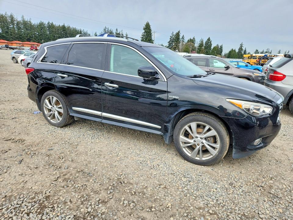 47803396 :رقم المزاد ، 5N1CL0MM4EC519278 vin ، 2014 Infiniti Qx60 Hybrid مزاد بيع