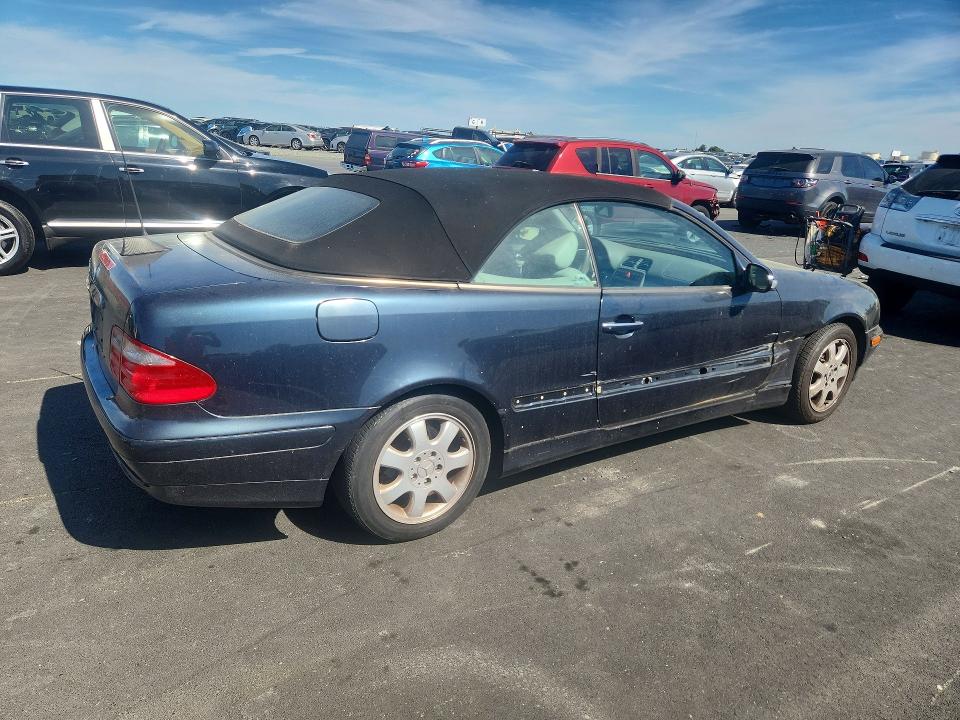 Продаж на аукціоні авто 2003 Mercedes-benz Clk, vin: WDBLK65G23T143680, номер лоту: 45827096