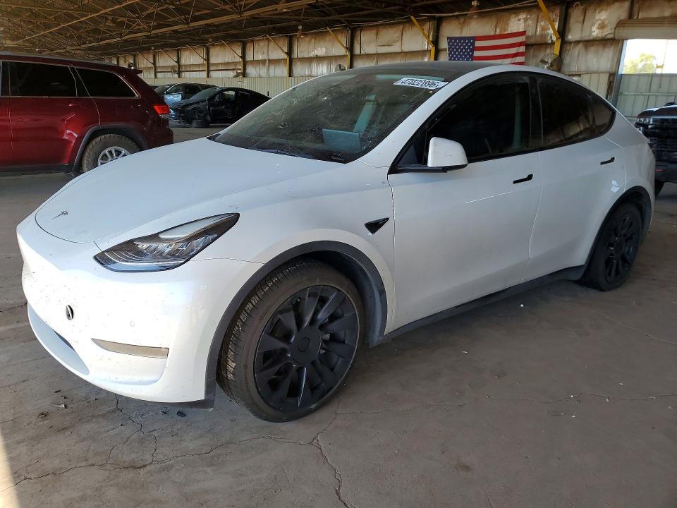 Продаж на аукціоні авто 2021 Tesla Model Y, vin: 5YJYGDEE5MF097598, номер лоту: 47022896