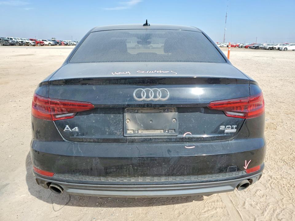 2018 Audi A4 მანქანა იყიდება აუქციონზე, vin: WAUKMAF47JA145686, აუქციონის ნომერი: 79804345