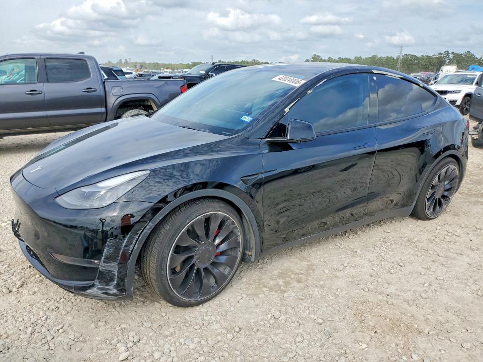 Продажа на аукционе авто 2022 Tesla Model Y, vin: 7SAYGDEF4NF454587, номер лота: 42024006