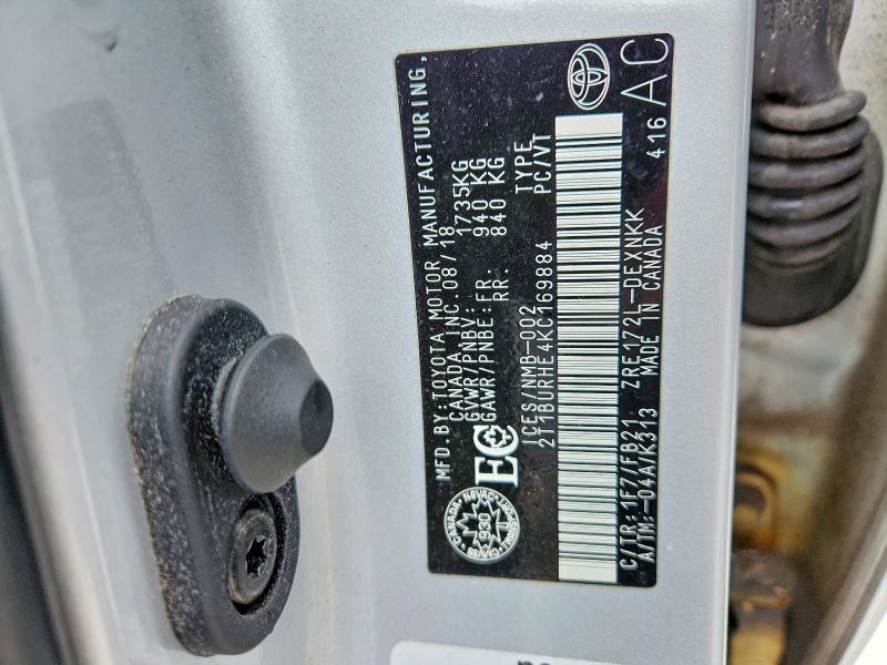 Aukcja sprzedaży 2019 Toyota Corolla, vin: 2T1BURHE4KC169884, numer aukcji: 79630425
