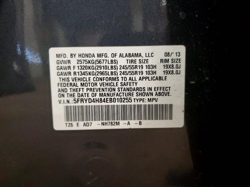 Aukcja sprzedaży 2014 Acura Mdx, vin: 5FRYD4H84EB010255, numer aukcji: 47771196