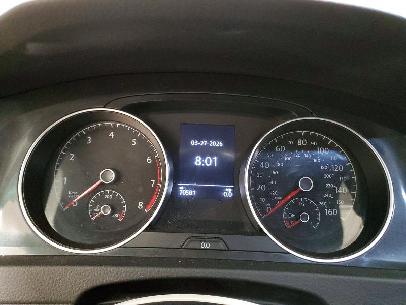 79752375 :رقم المزاد ، 3VWH17AU6JM757166 vin ، 2018 Volkswagen Golf Alltrack مزاد بيع