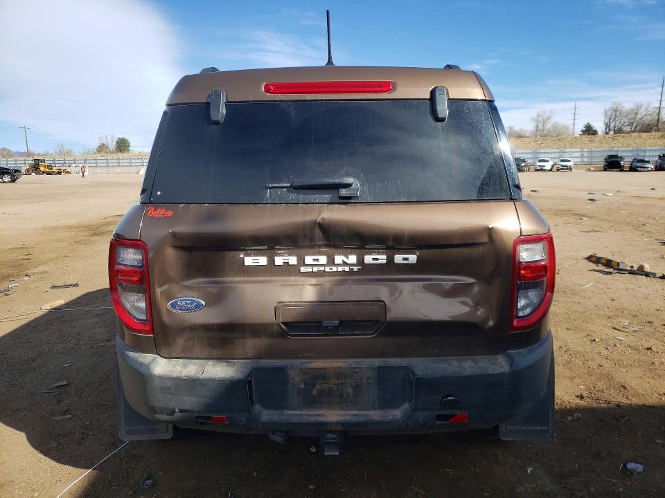 Продаж на аукціоні авто 2022 Ford Bronco Sport, vin: 3FMCR9B60NRE17209, номер лоту: 45983126