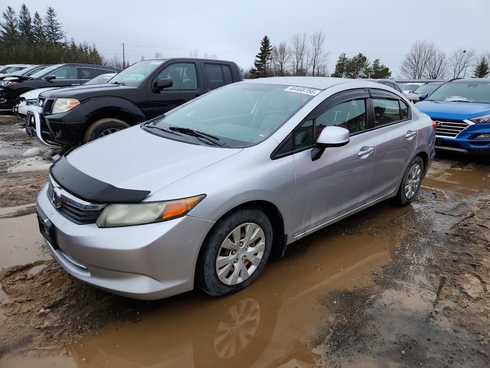 Aukcja sprzedaży 2012 Honda Civic, vin: 2HGFB2F46CH121384, numer aukcji: 46468756
