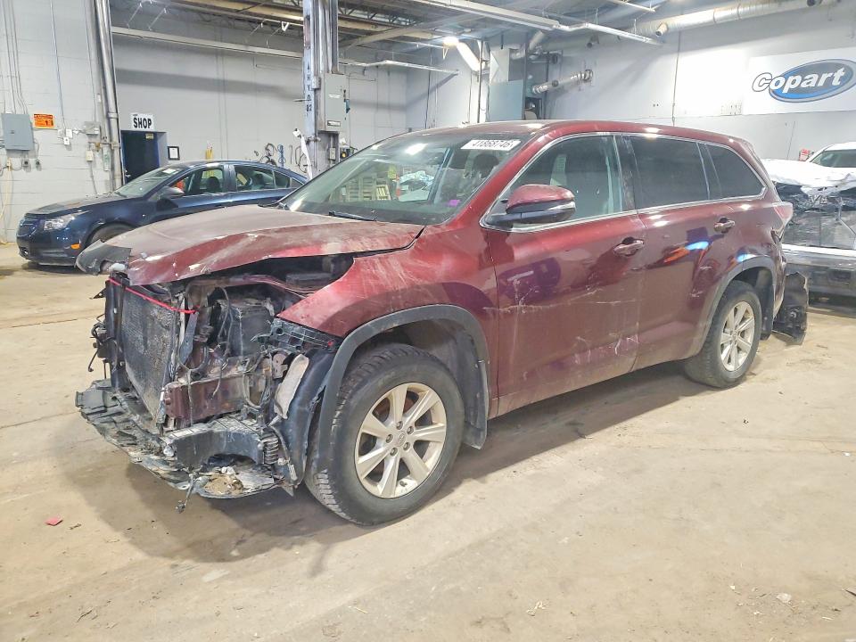 Aukcja sprzedaży 2016 Toyota Highlander, vin: 5TDBKRFH9GS315259, numer aukcji: 41868746