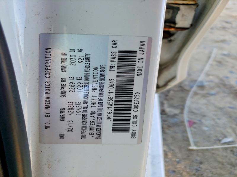 46044026 :رقم المزاد ، JM1GJ1W55E1110645 vin ، 2014 Mazda 6 مزاد بيع