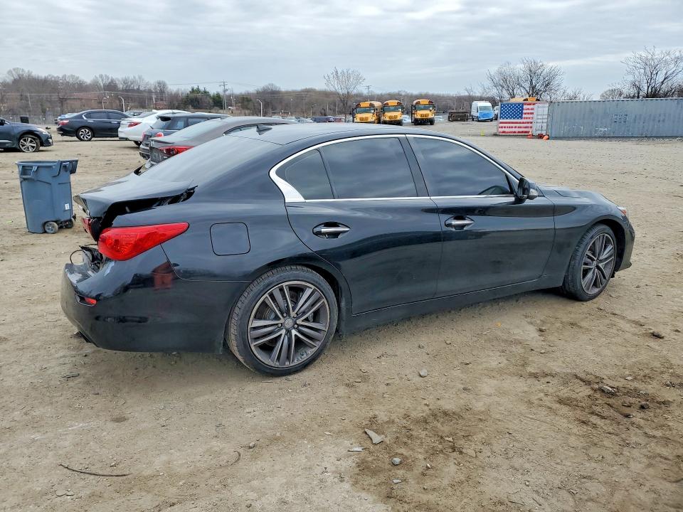 46227606 :رقم المزاد ، JN1BV7AP2FM338843 vin ، 2015 Infiniti Q50 مزاد بيع