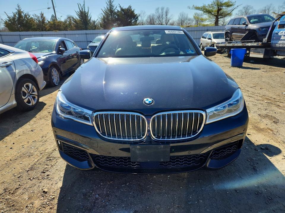 2016 Bmw 750 მანქანა იყიდება აუქციონზე, vin: WBA7F2C5XGG418306, აუქციონის ნომერი: 46889186