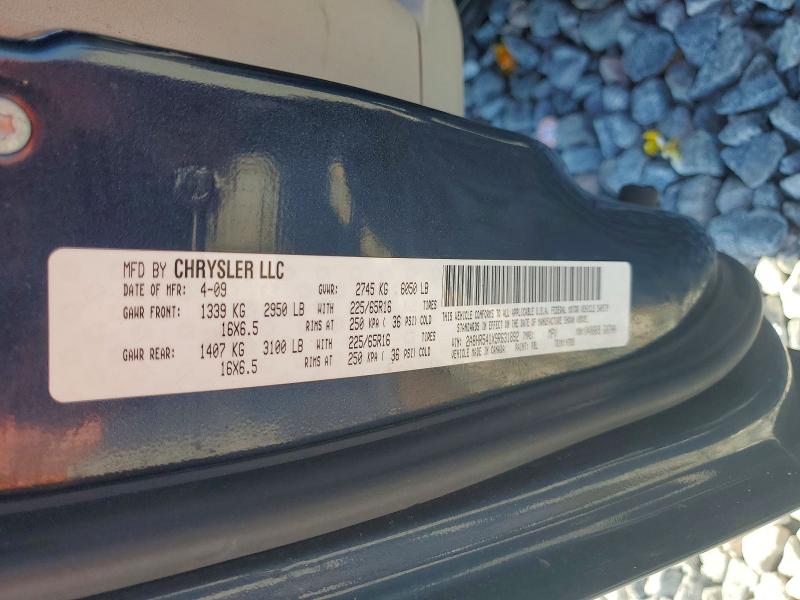 Aukcja sprzedaży 2009 Chrysler Town & Country, vin: 2A8HR541X9R631892, numer aukcji: 47764286