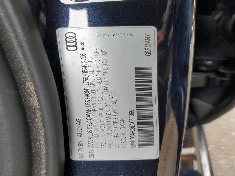 Продажа на аукционе авто 2014 Audi A6, vin: WAUFGAFC9EN011065, номер лота: 47419056