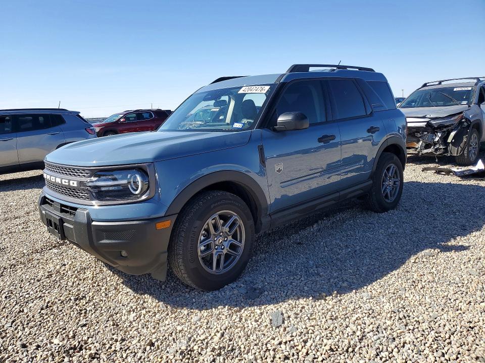 2025 Ford Bronco Sport მანქანა იყიდება აუქციონზე, vin: 3FMCR9BN3SRF14150, აუქციონის ნომერი: 42047476