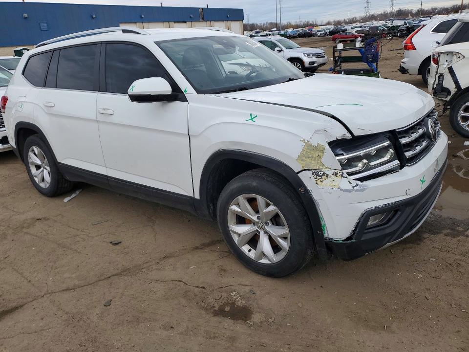 2019 Volkswagen Atlas მანქანა იყიდება აუქციონზე, vin: 1V2UR2CA2KC516903, აუქციონის ნომერი: 79985345