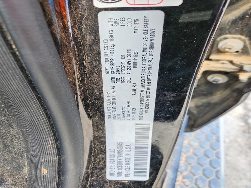 Продаж на аукціоні авто 2021 Ram 1500, vin: 1C6SRFKT9MN642645, номер лоту: 79459075