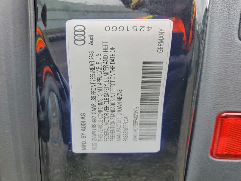 Продажа на аукционе авто 2023 Audi A5, vin: WAUFACF59PA020602, номер лота: 45813326