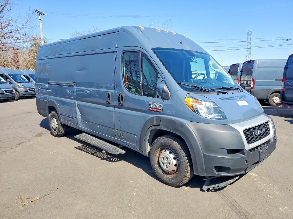 2020 Ram Promaster 3500 მანქანა იყიდება აუქციონზე, vin: 3C6URVJG3LE133967, აუქციონის ნომერი: 45508586