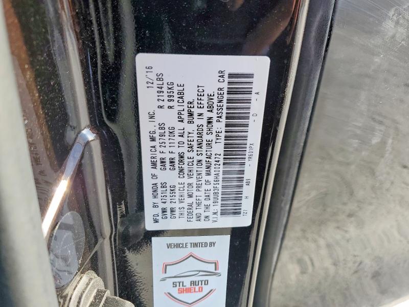 Aukcja sprzedaży 2017 Acura Tlx, vin: 19UUB3F56HA002472, numer aukcji: 79914375