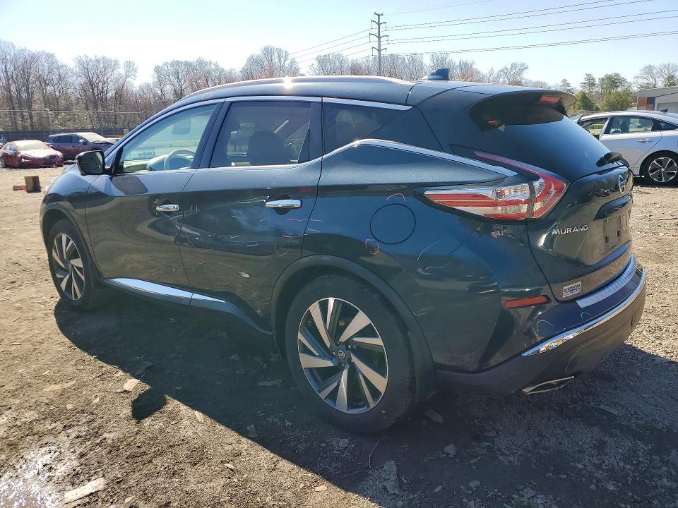 Продажа на аукционе авто 2018 Nissan Murano, vin: 5N1AZ2MH2JN195752, номер лота: 46862886