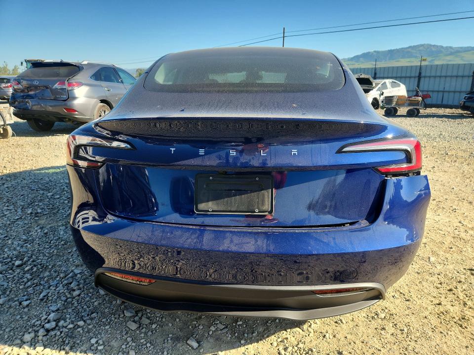 Продажа на аукционе авто 2024 Tesla Model 3, vin: 5YJ3E1EA7RF725180, номер лота: 46243706