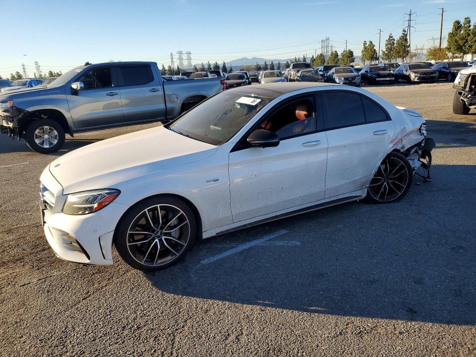 2020 Mercedes-benz C მანქანა იყიდება აუქციონზე, vin: WDDWF6EB5LR552864, აუქციონის ნომერი: 45883776