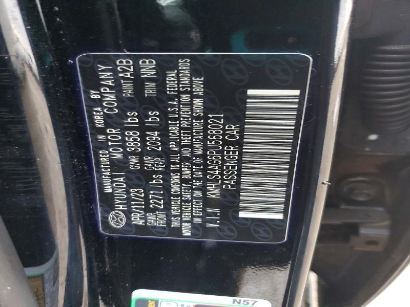 2023 Hyundai Elantra მანქანა იყიდება აუქციონზე, vin: KMHLS4AG6PU568021, აუქციონის ნომერი: 41894426