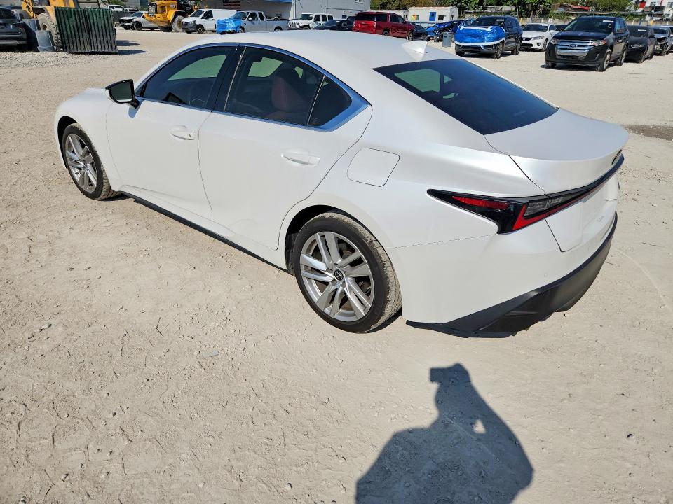 47384876 :رقم المزاد ، JTHC81F25M5043518 vin ، 2021 Lexus Is 300 مزاد بيع