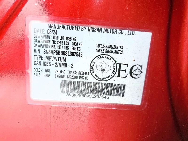Продажа на аукционе авто 2025 Nissan Kicks, vin: 3N8AP6BB0SL302545, номер лота: 79236595