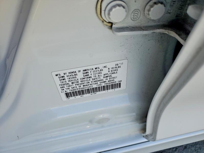 Aukcja sprzedaży 2017 Acura Ilx, vin: 19UDE2F85HA015452, numer aukcji: 47843876