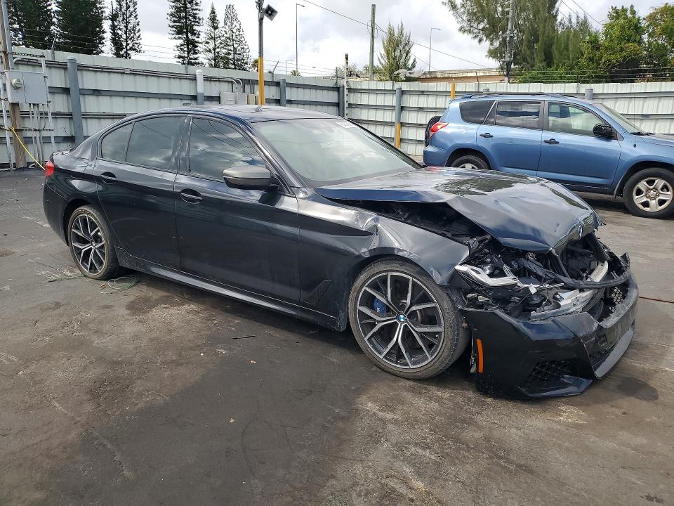 79901835 :رقم المزاد ، WBA13BK03MCG26571 vin ، 2021 Bmw M550xi مزاد بيع